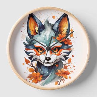 Fox Vibes: Zeitlose Kunst im Herbst Uhr