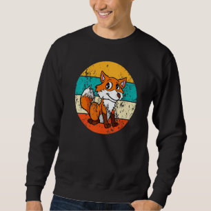 Fox Vintag Retro Sweatshirt
