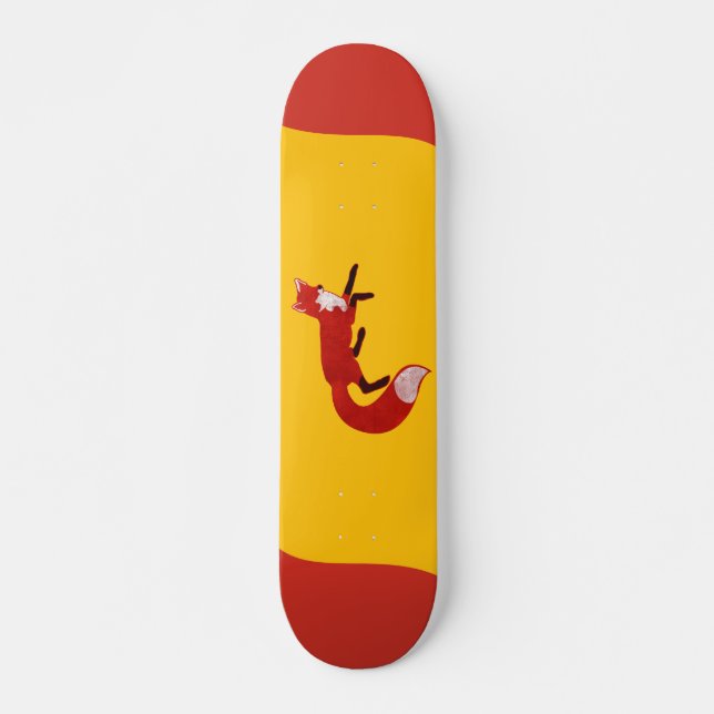 Fox Vintage Design Skateboard (Vorne)