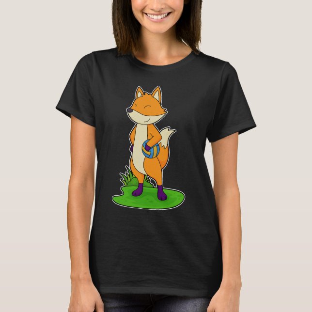 Fox Volleyball Sports T-Shirt (Vorderseite)