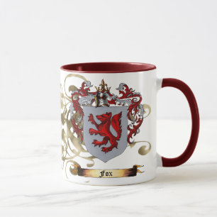 Fox-Wappen (2-sided) Tasse
