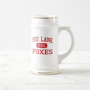 Fox-Weg - Füchse - Highschool - Bedford New York Bierglas