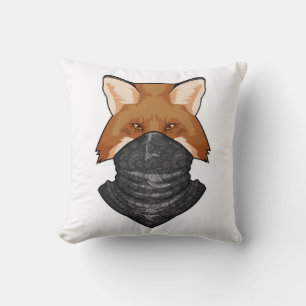 Fox wie Bandit mit KerChief Kissen