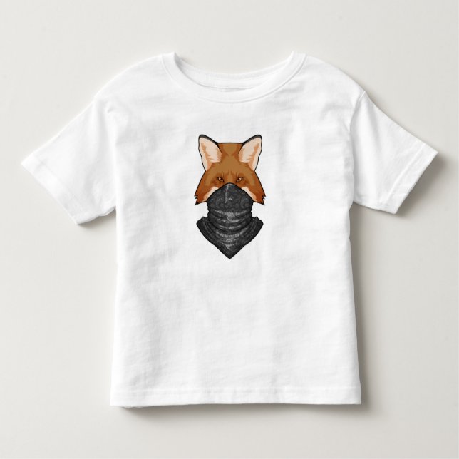 Fox wie Bandit mit KerChief Kleinkind T-shirt (Vorderseite)