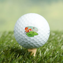 Fox - Wild Animal Customizable Golf Balls Golfball