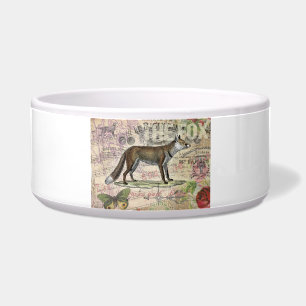 Fox Wildlife Vintag Animal Illustration Napf