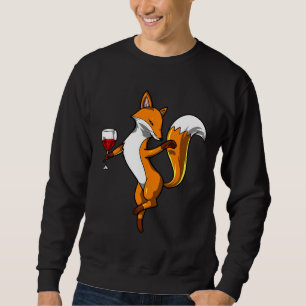 Fox Wine Party Sweatshirt