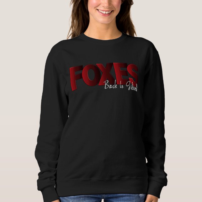 Fox Wood Badge Back to Gilwell Sweatshirt (Vorderseite)