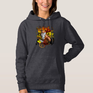 Fox Woodland Damen Hoodie in Cozy Autumn