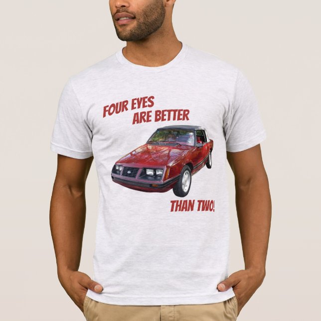 Foxbody Four Eyes T - Shirt (Vorderseite)
