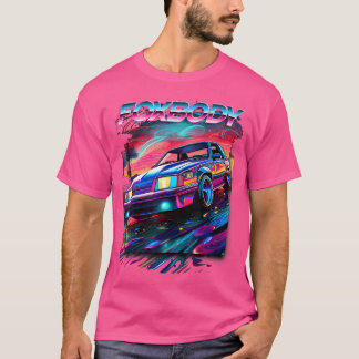 Foxbody Foxbody Nation Foxbody Stang Car Enthusias T-Shirt
