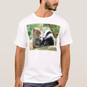 Foxcub & Badger Niedlich! T-Shirt