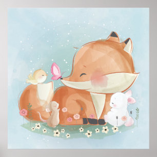 Foxe und ein helles Poster
