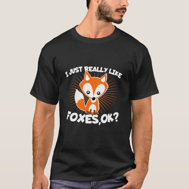 Foxen-Liebe T-Shirt (Vorderseite)