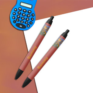 Foxen-Stift aus Holz mit Namen Kugelschreiber