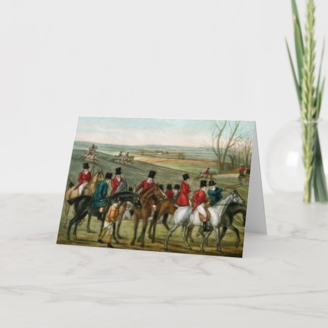 Foxenjagd 2 karte (Vorderseite)