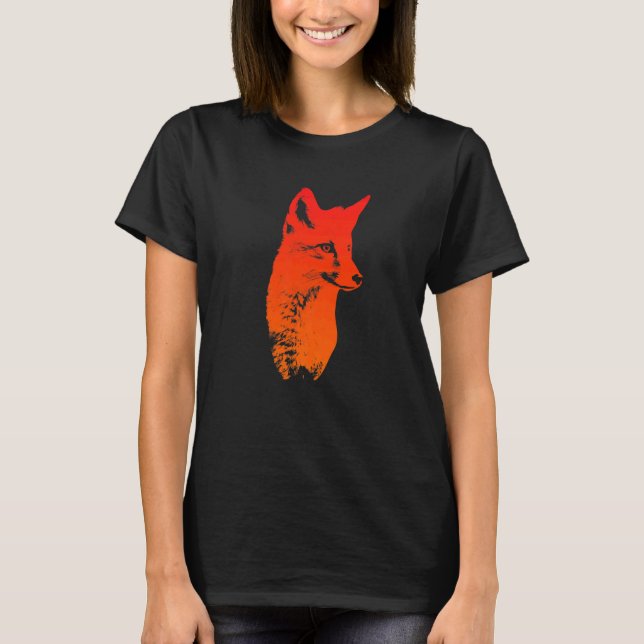 Foxenkopf Fuchs Jagdjäger 1 T-Shirt (Vorderseite)