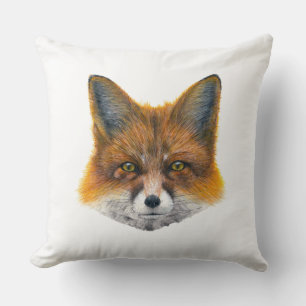 Foxface - Malerei in Acryl Kissen