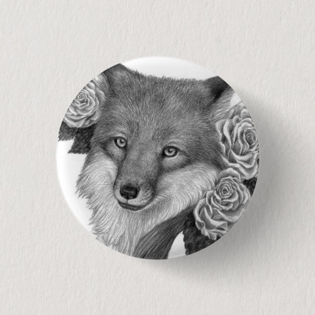 Foxflower Button (Vorderseite)