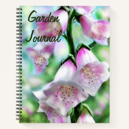 Foxglove Blume Blumengarten Journal Notizbuch