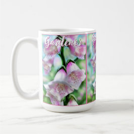 Foxglove Flowers Floral Pink Garden Personalized Kaffeetasse