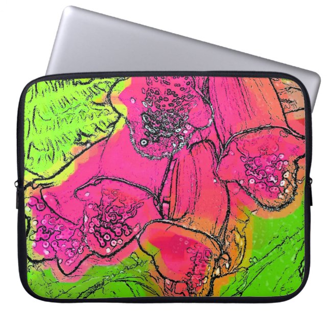 FOXGLOVE LAPTOPSCHUTZHÜLLE (Vorderseite)