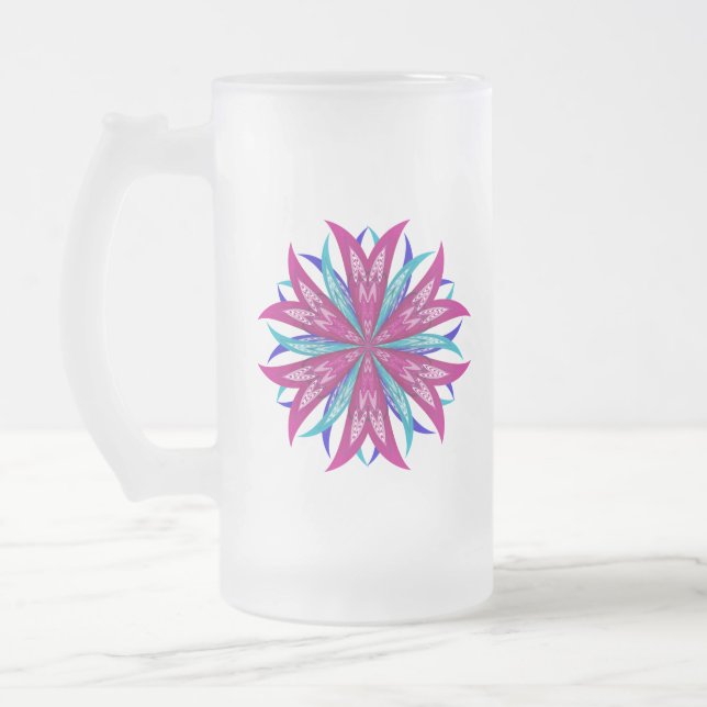 Foxglove Mattiert Glass Tasse (Links)