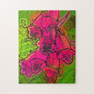 FOXGLOVE WILDBLUME PUZZLE
