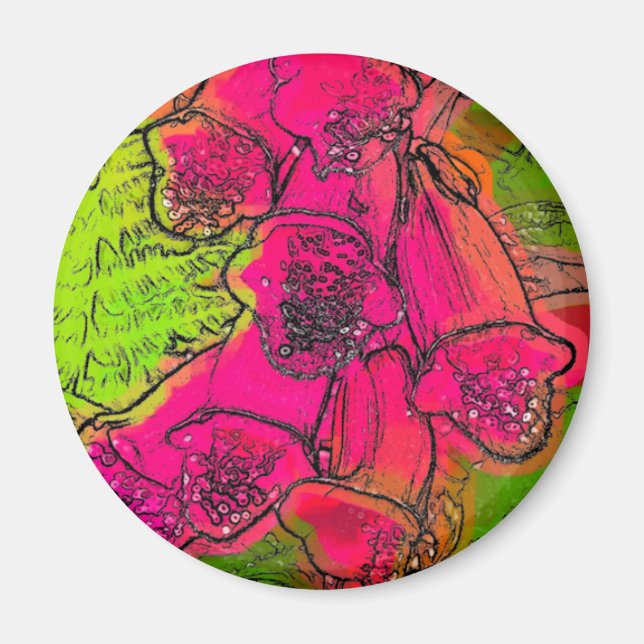 FOXGLOVES MAGNET (Vorne)