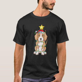 Foxhound Dog Xmas Leuchtturm Matching Foxhound T-Shirt