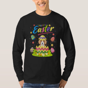 Foxhound Hund Funny Ostereier Foxhound Happy East T-Shirt