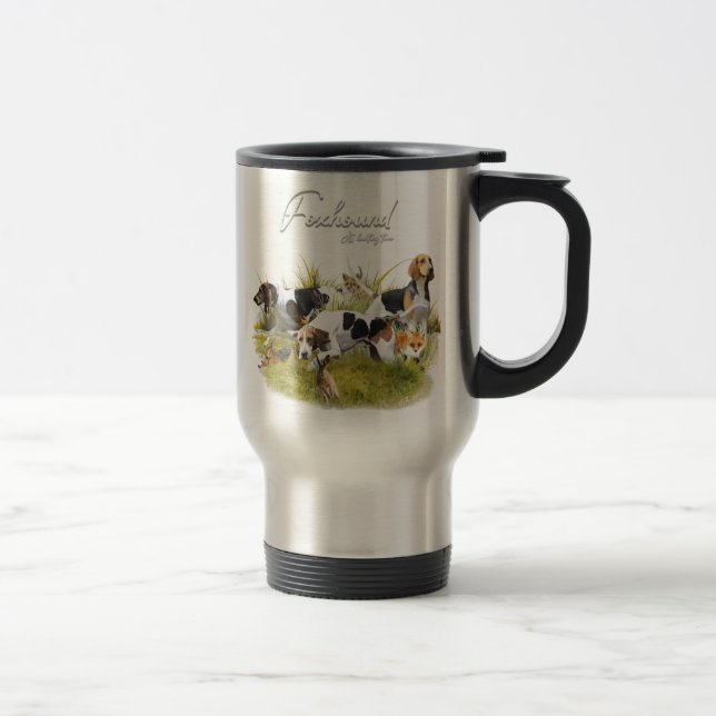 Foxhound Reisebecher (Rechts)