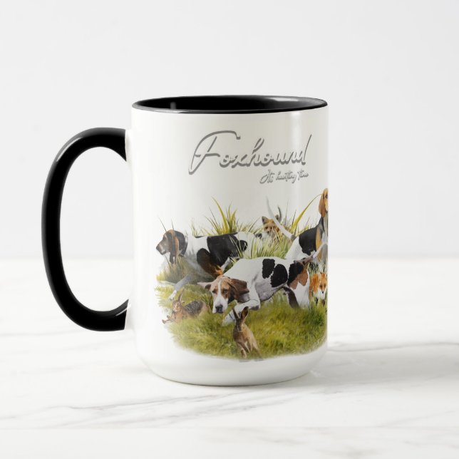 Foxhound Tasse (Links)