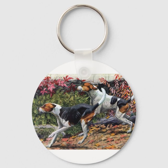 Foxhounds Schlüsselanhänger (Vorderseite)