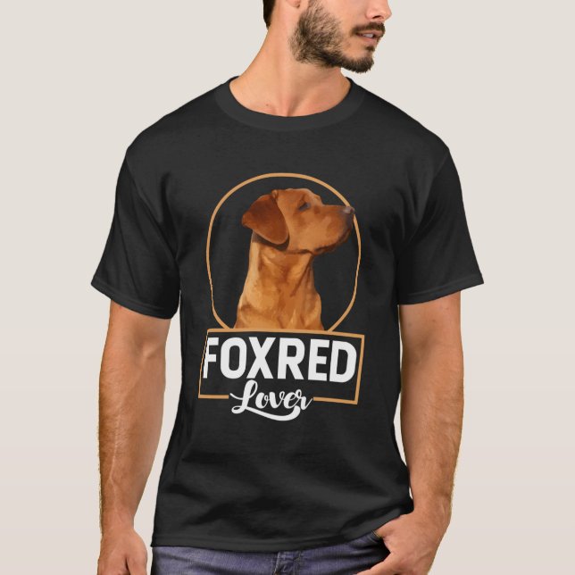 Foxred Redfox Labrador Retriever Fox Red T-Shirt (Vorderseite)