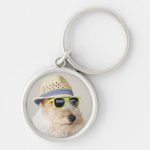 Foxterrier Schlüsselanhänger