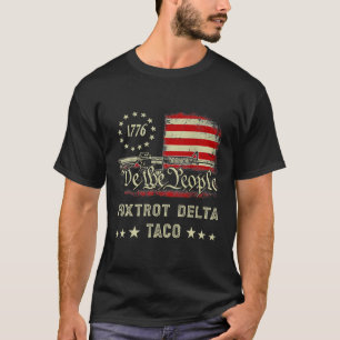 Foxtrot Delta Taco Resist 8647 Lass uns Taco Men W T-Shirt
