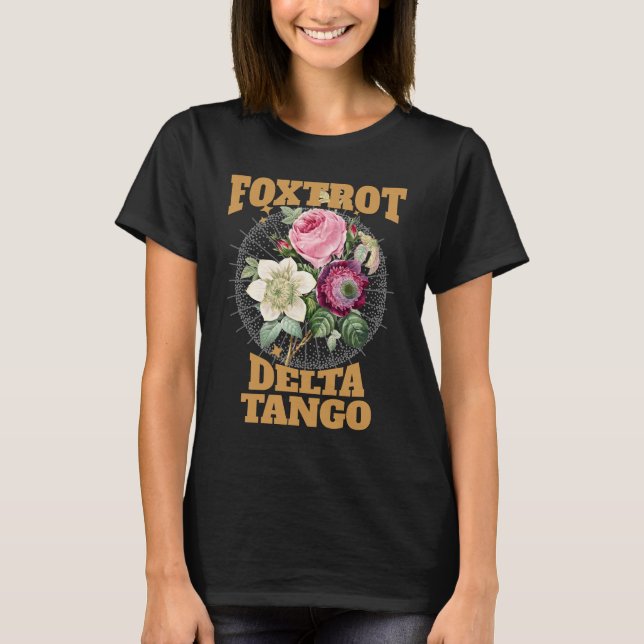 Foxtrot Delta Tango, 8647 Anti-Trump T-Shirt (Vorderseite)