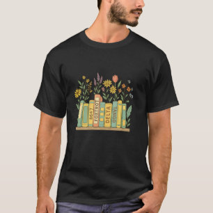 Foxtrot Delta Tango Buchliebhaber Blumen für Fraue T-Shirt