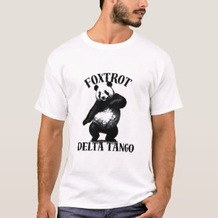 Foxtrot Delta Tango Panda T - Shirt