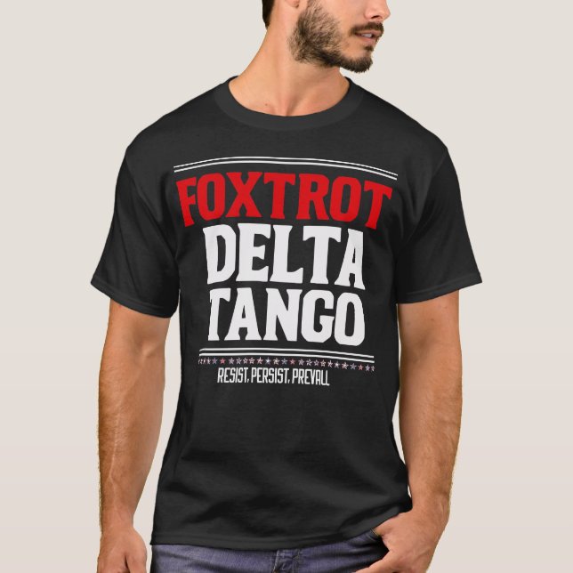 Foxtrot Delta Tango Smokey Bear T-Shirt (Vorderseite)