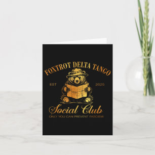 Foxtrot Delta Tango Social Club nur Sie können zu Karte
