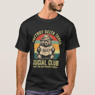 Foxtrot Delta Tango Social Club Schutz unserer Nat T-Shirt