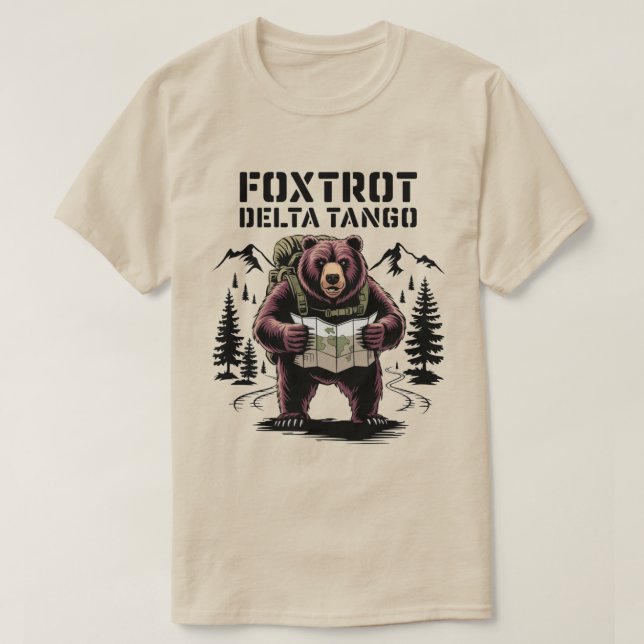 Foxtrot Delta Tango T-Shirt (Design vorne)