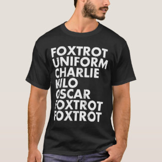 FOXTROT EINHEITLICHE CHARLIE-Armeemarine T-Shirt
