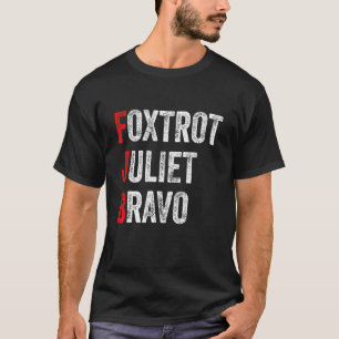 Foxtrot Juliet Bravo America T-Shirt