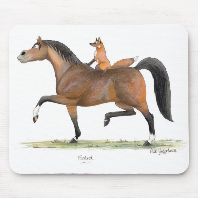 "Foxtrot" Mousepad (Vorne)