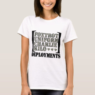 Foxtrot Stationierungen T-Shirt
