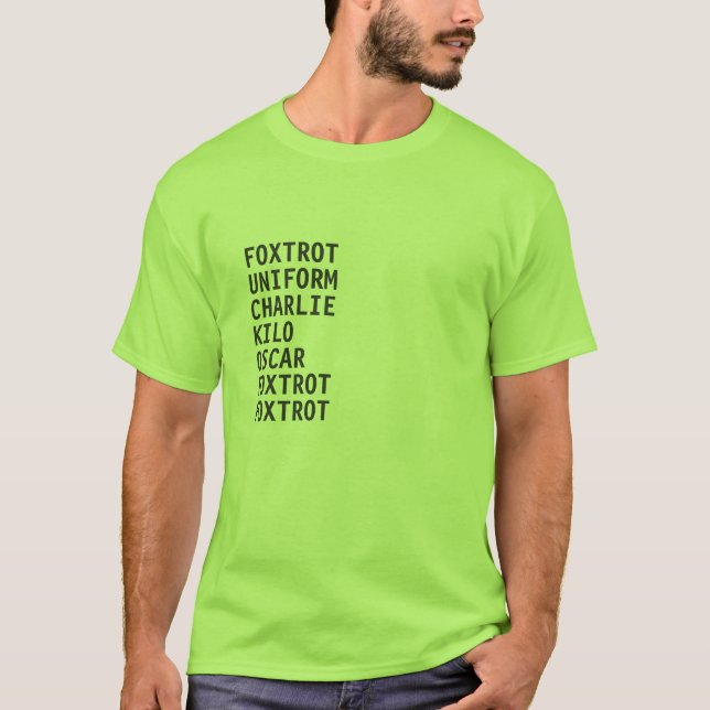 FOXTROT… T-Shirt (Vorderseite)