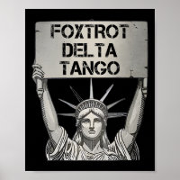 Foxtrots Delta Tangos Widerstandsstatue Lib